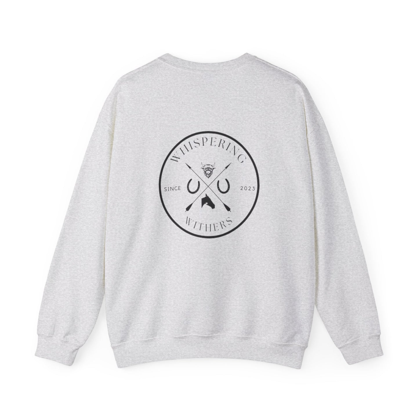 Whispering Withers Unisex Heavy Blend Crewneck Sweatshirt - Cozy Vintage Style