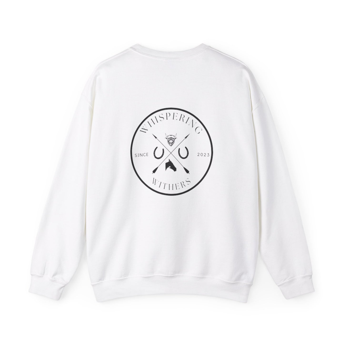 Whispering Withers Unisex Heavy Blend Crewneck Sweatshirt - Cozy Vintage Style