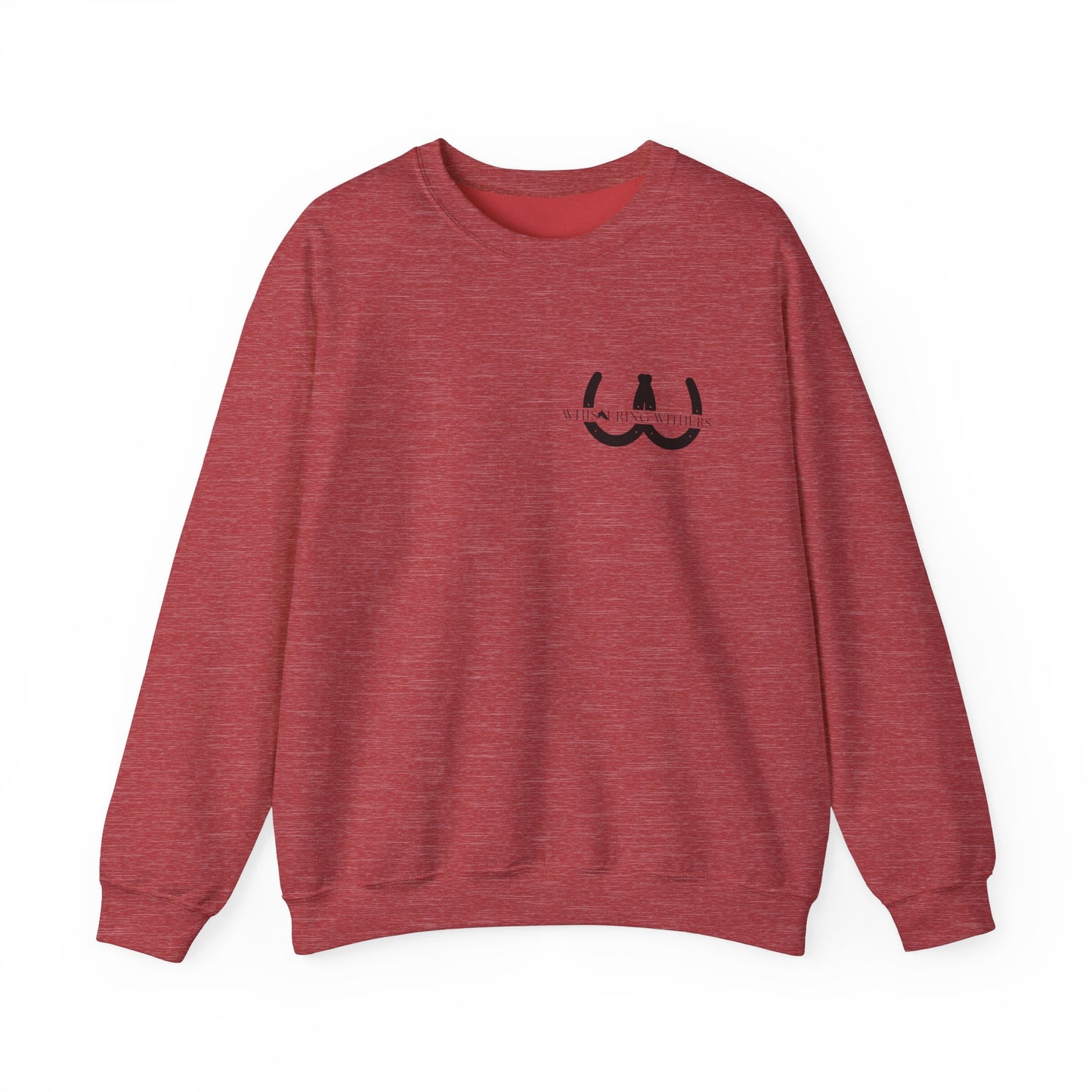 Whispering Withers Unisex Heavy Blend Crewneck Sweatshirt - Cozy Vintage Style
