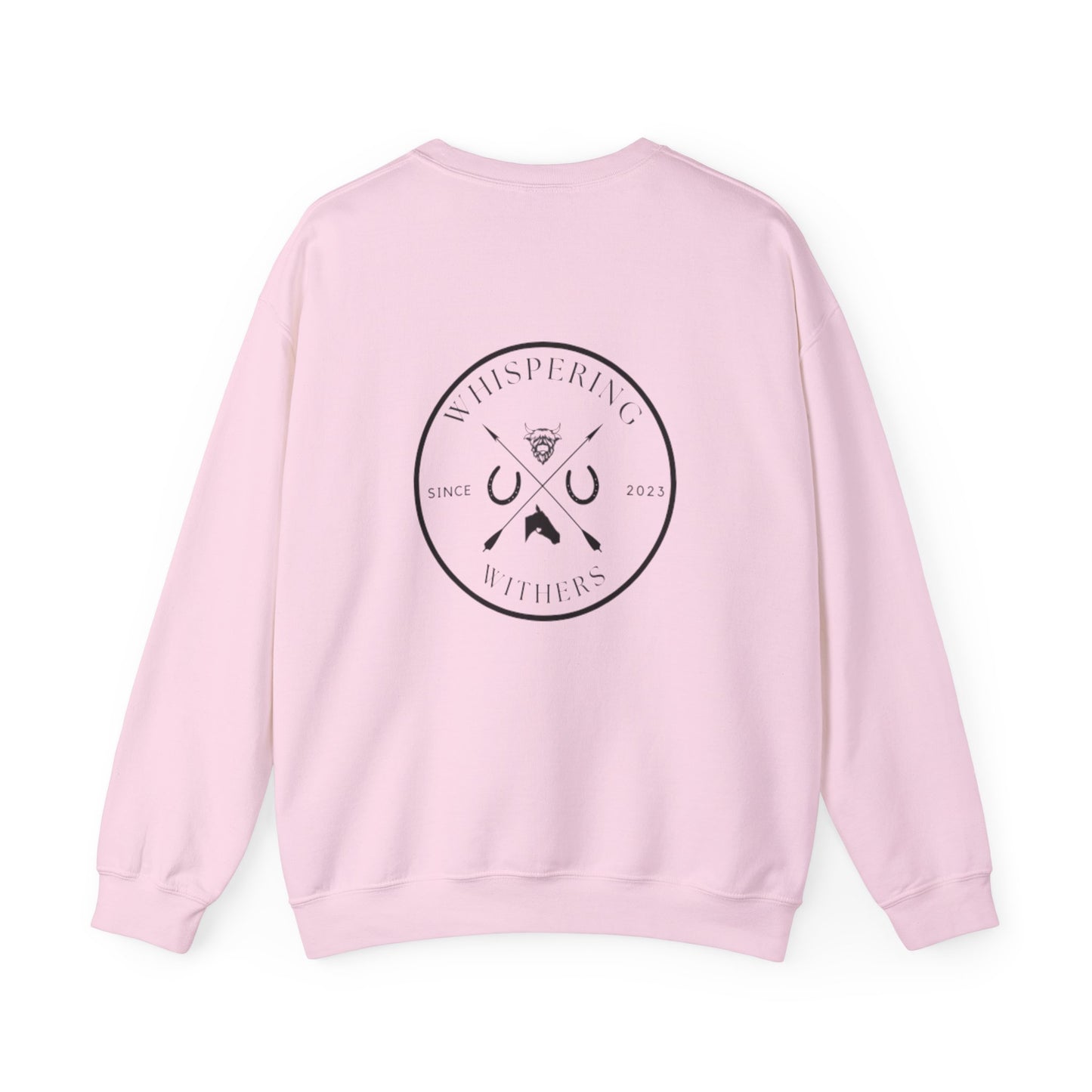 Whispering Withers Unisex Heavy Blend Crewneck Sweatshirt - Cozy Vintage Style