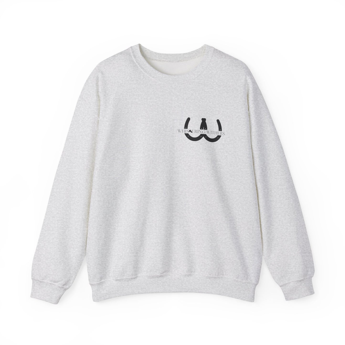 Whispering Withers Unisex Heavy Blend Crewneck Sweatshirt - Cozy Vintage Style