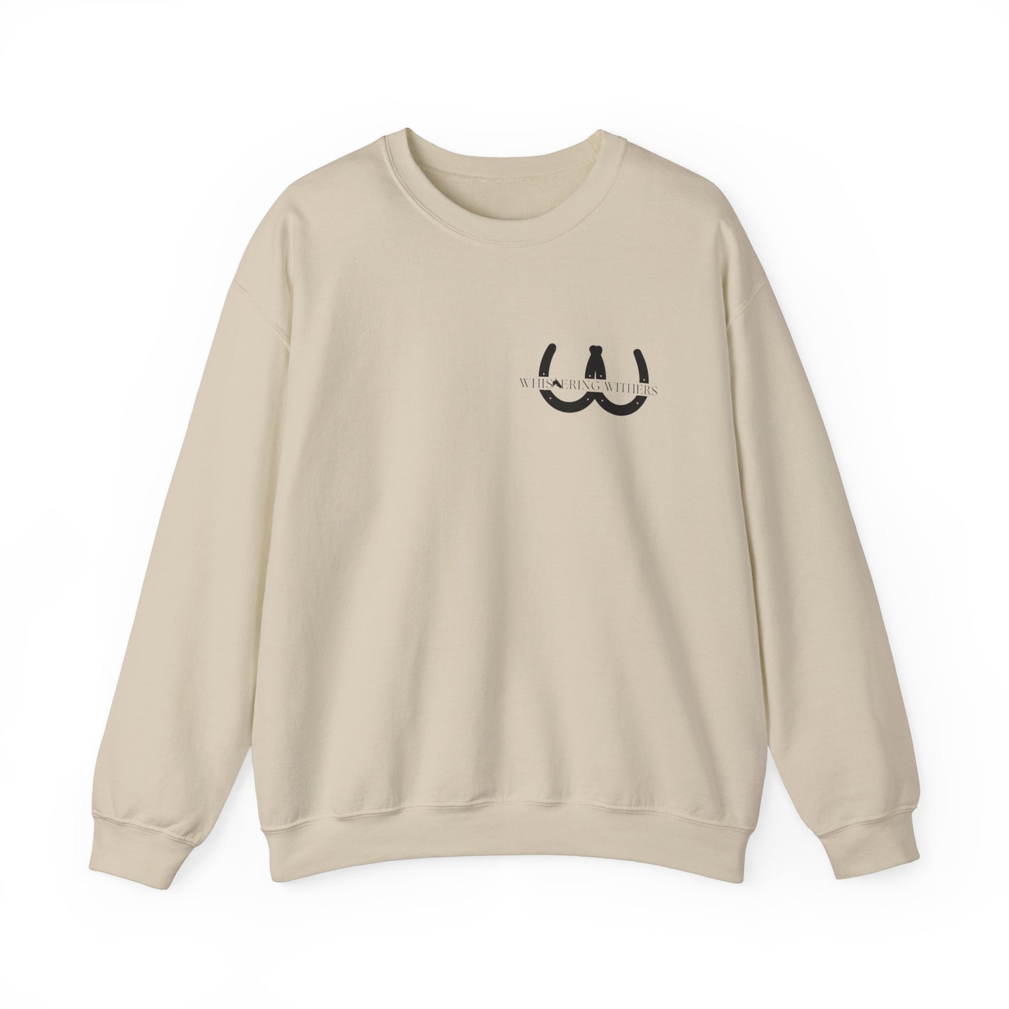 Whispering Withers Unisex Heavy Blend Crewneck Sweatshirt - Cozy Vintage Style