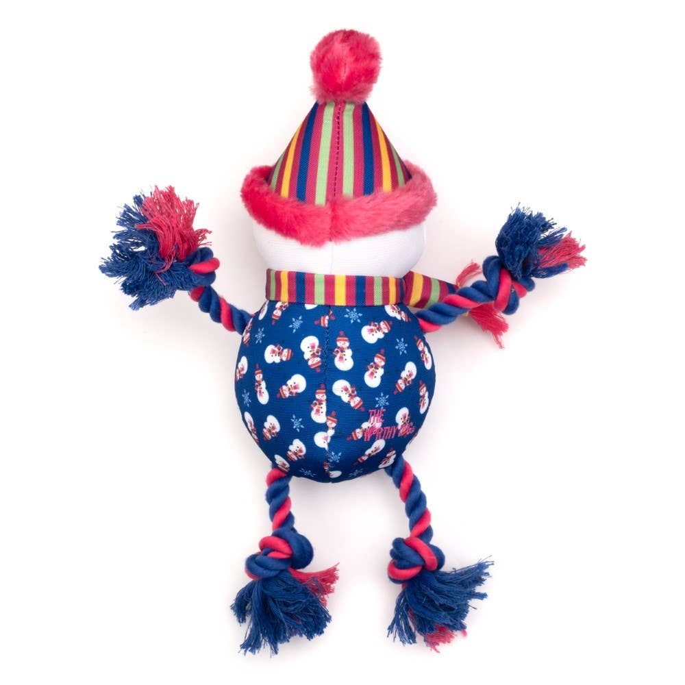 Snowman Toy: Large / Blue
