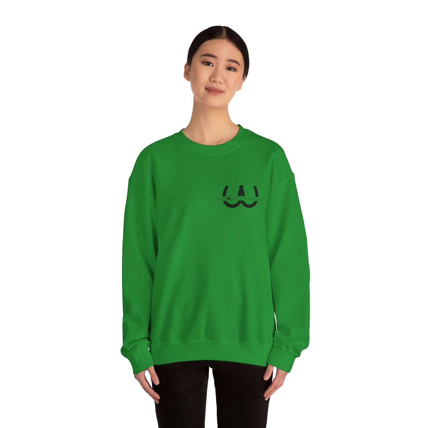 Whispering Withers Unisex Heavy Blend Crewneck Sweatshirt - Cozy Vintage Style