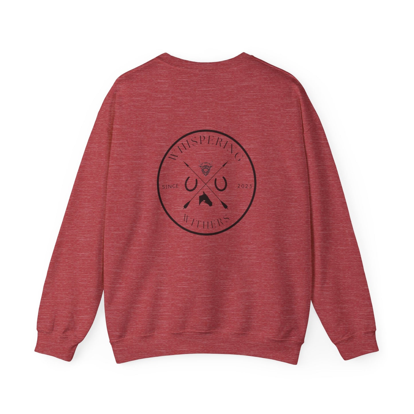 Whispering Withers Unisex Heavy Blend Crewneck Sweatshirt - Cozy Vintage Style
