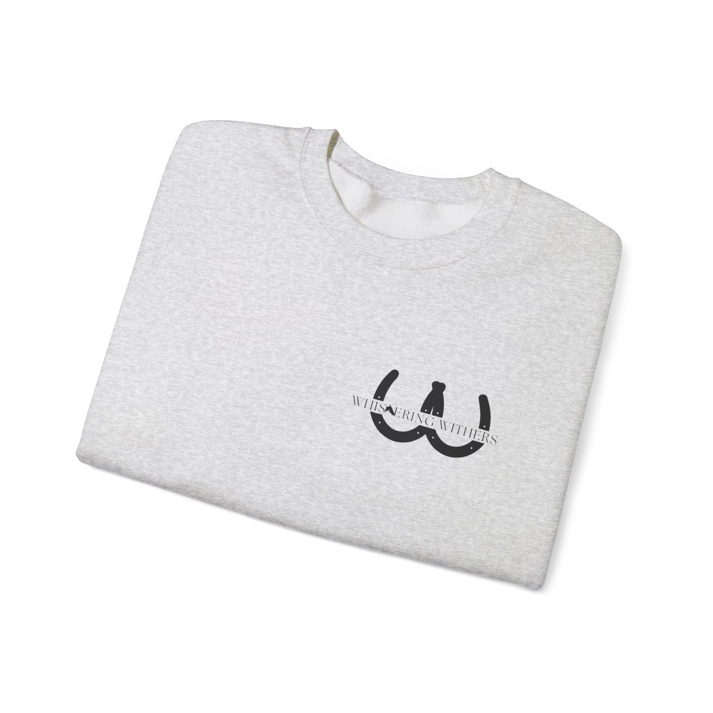 Whispering Withers Unisex Heavy Blend Crewneck Sweatshirt - Cozy Vintage Style