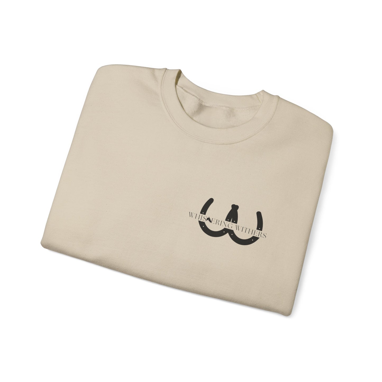 Whispering Withers Unisex Heavy Blend Crewneck Sweatshirt - Cozy Vintage Style