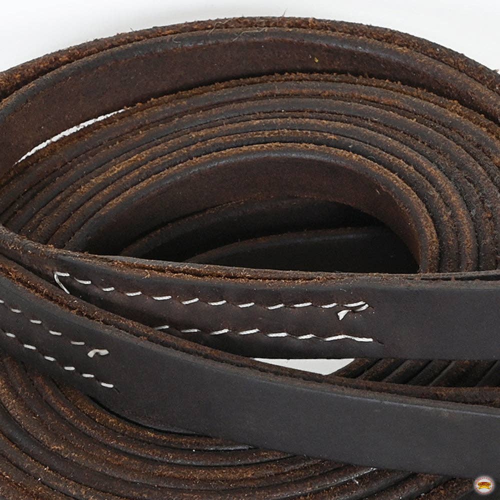 Hilason Western Horse Genuine Leather Western Split Reins: 5/8" X 8'