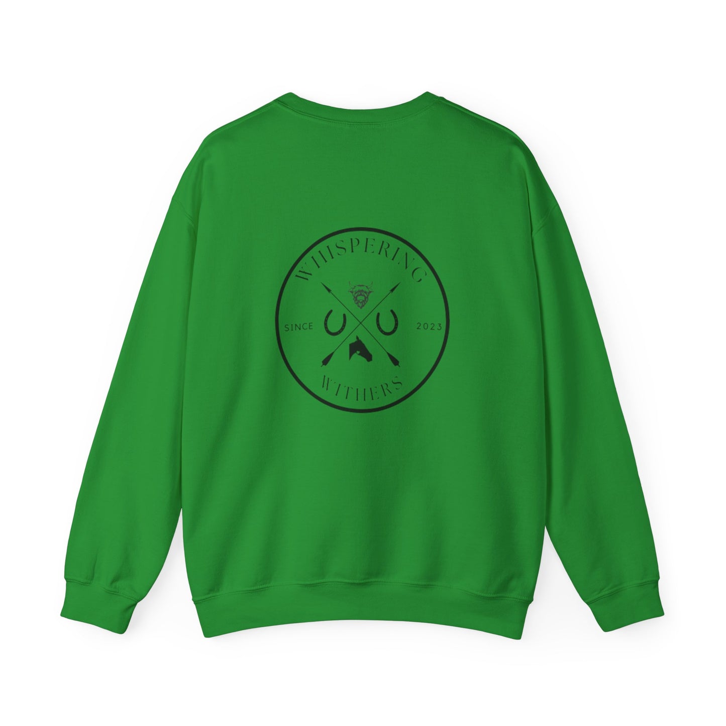 Whispering Withers Unisex Heavy Blend Crewneck Sweatshirt - Cozy Vintage Style