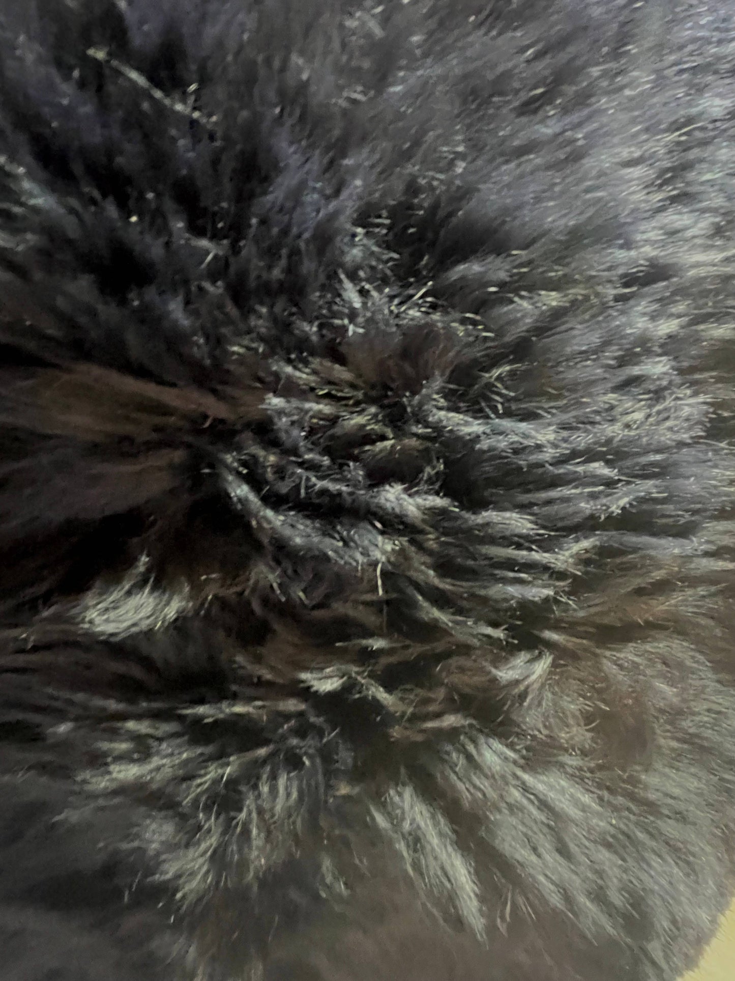 Sheepskin Rug: Wolf / Single (2'x3')
