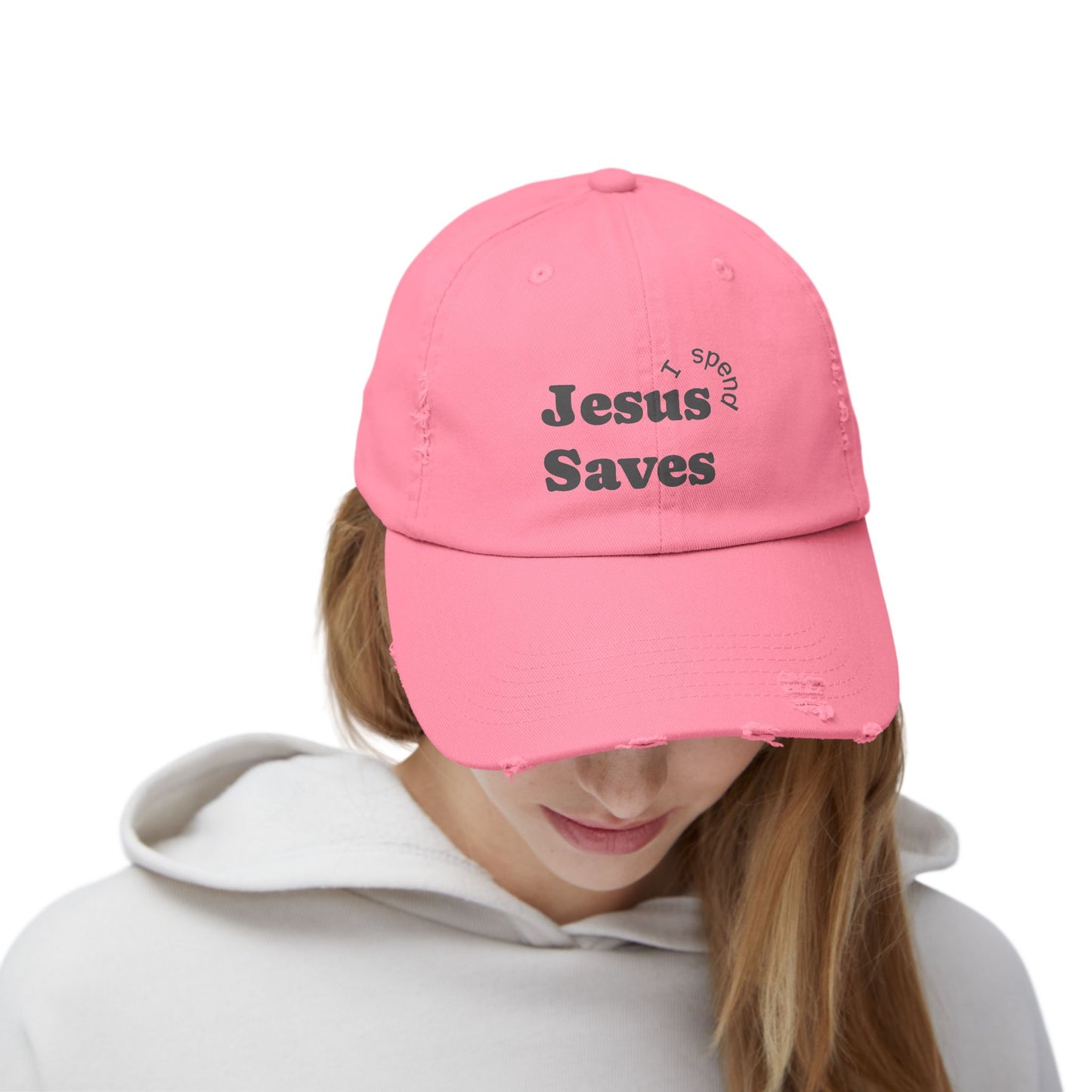 Faith-Inspired Unisex Distressed Cap - Casual Christian Hat for Everyday Wear, Perfect Gift for Believers, Summer Accessory, Easter & [...]