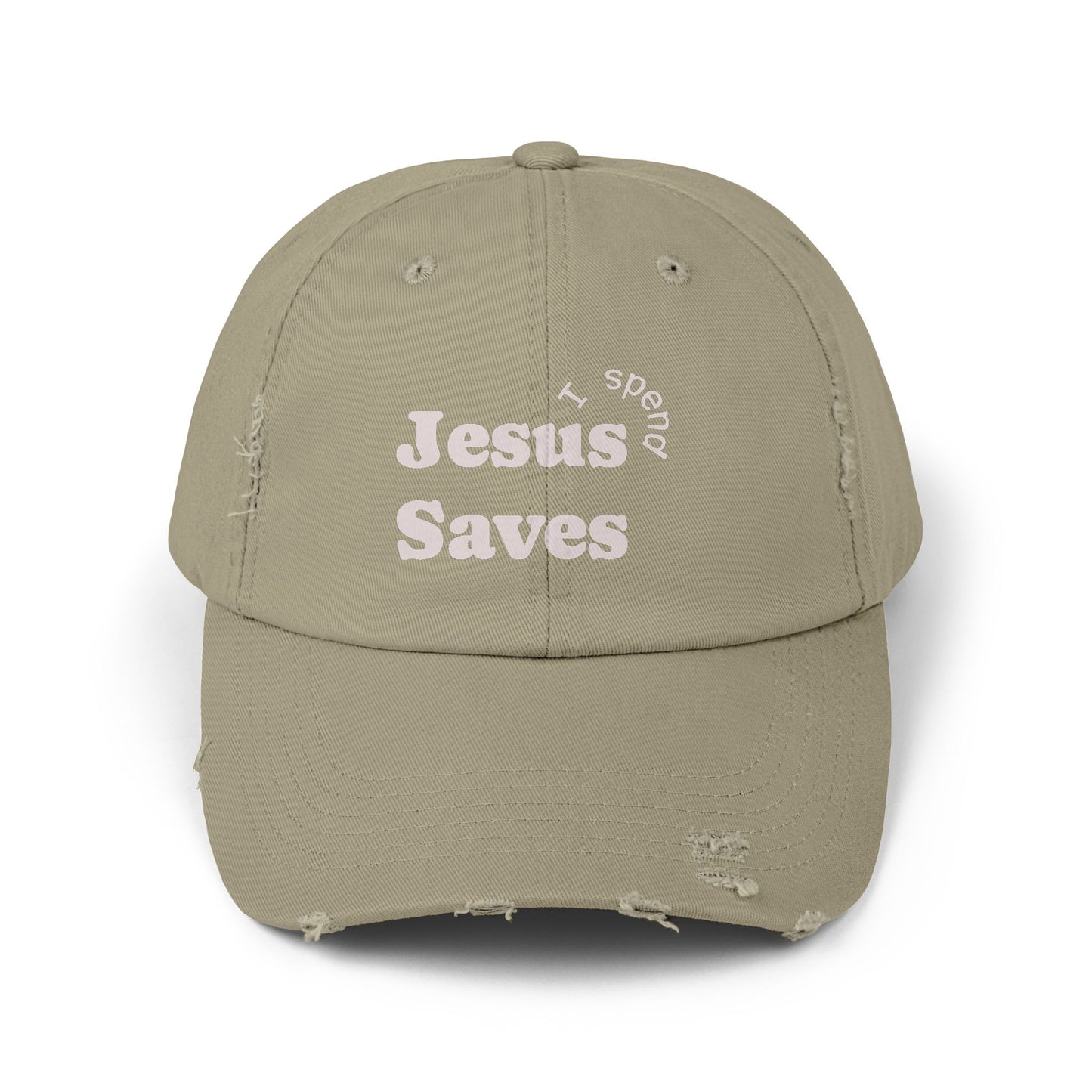 Faith-Inspired Unisex Distressed Cap - Casual Christian Hat for Everyday Wear, Perfect Gift for Believers, Summer Accessory, Easter & [...]