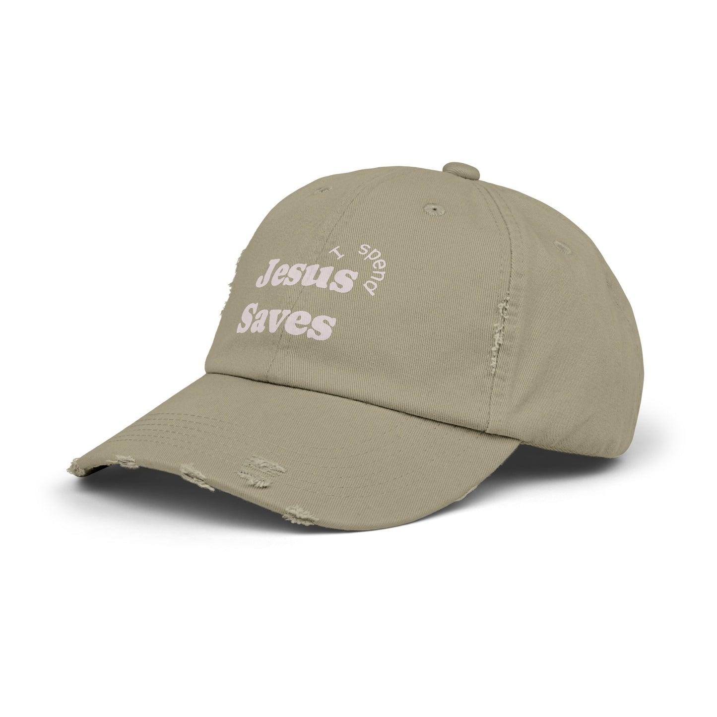 Faith-Inspired Unisex Distressed Cap - Casual Christian Hat for Everyday Wear, Perfect Gift for Believers, Summer Accessory, Easter & [...]
