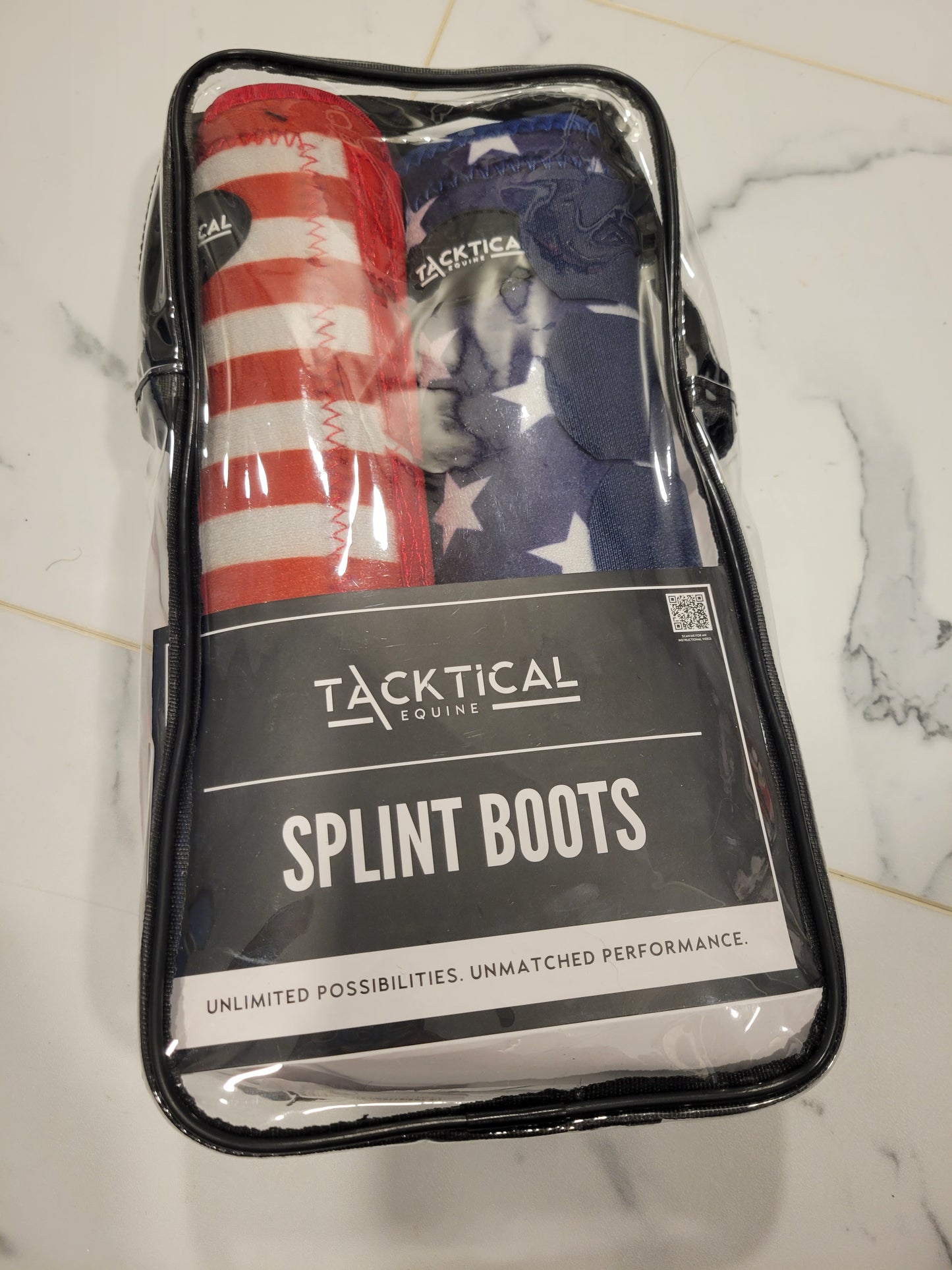 American Flag Splint Boots