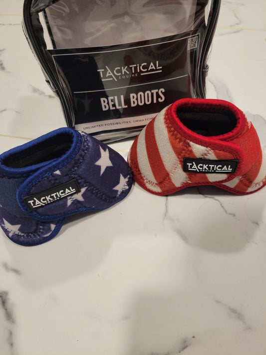 American Flag Bell Boots