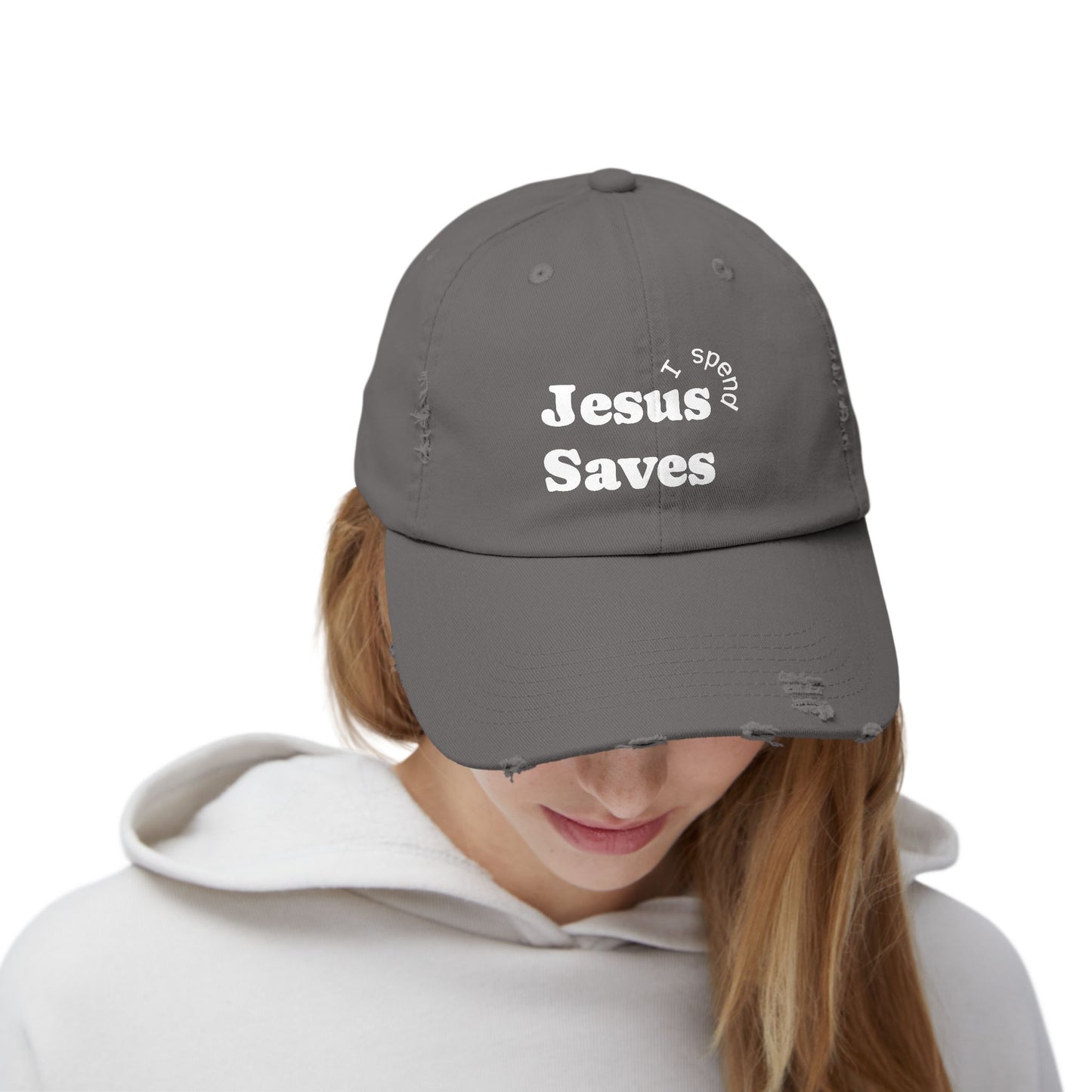 Faith-Inspired Unisex Distressed Cap - Casual Christian Hat for Everyday Wear, Perfect Gift for Believers, Summer Accessory, Easter & [...]