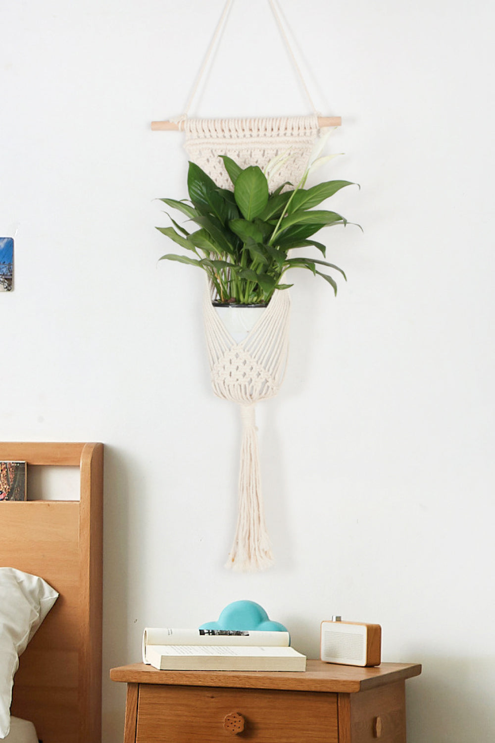 Macrame Basket Wall Hanging