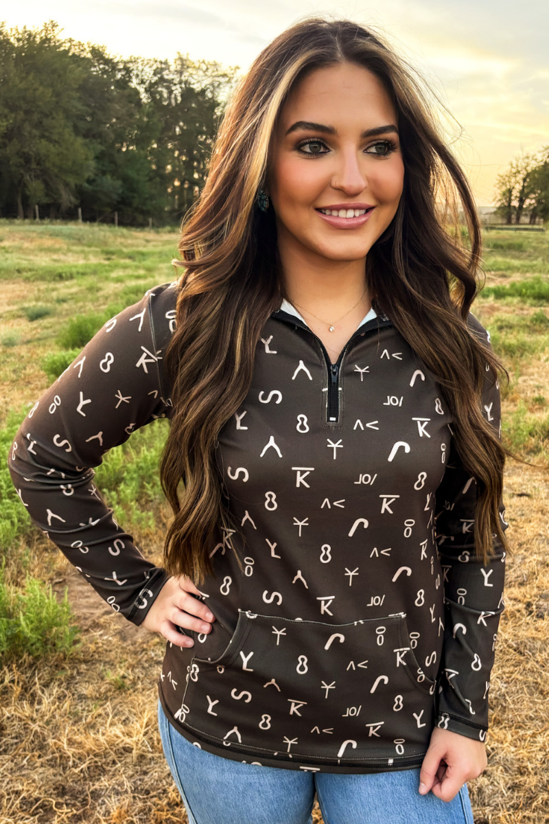 Ranch Stamped Pullover: S