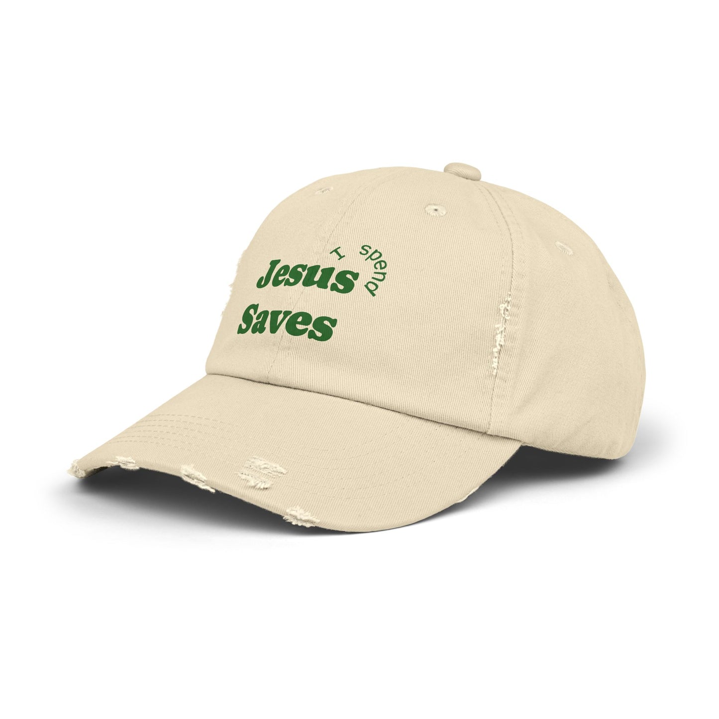 Faith-Inspired Unisex Distressed Cap - Casual Christian Hat for Everyday Wear, Perfect Gift for Believers, Summer Accessory, Easter & [...]