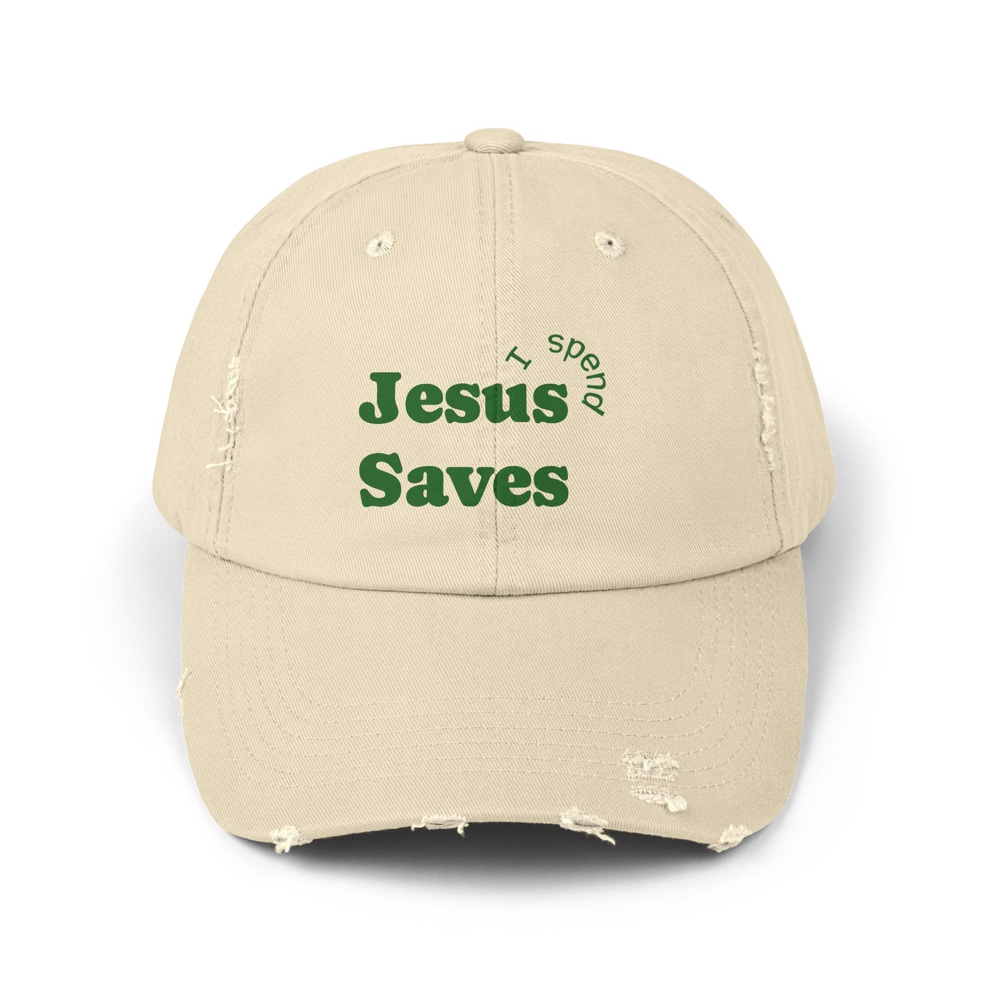 Faith-Inspired Unisex Distressed Cap - Casual Christian Hat for Everyday Wear, Perfect Gift for Believers, Summer Accessory, Easter & [...]