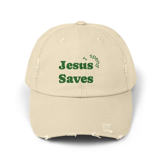Faith-Inspired Unisex Distressed Cap - Casual Christian Hat for Everyday Wear, Perfect Gift for Believers, Summer Accessory, Easter & [...]