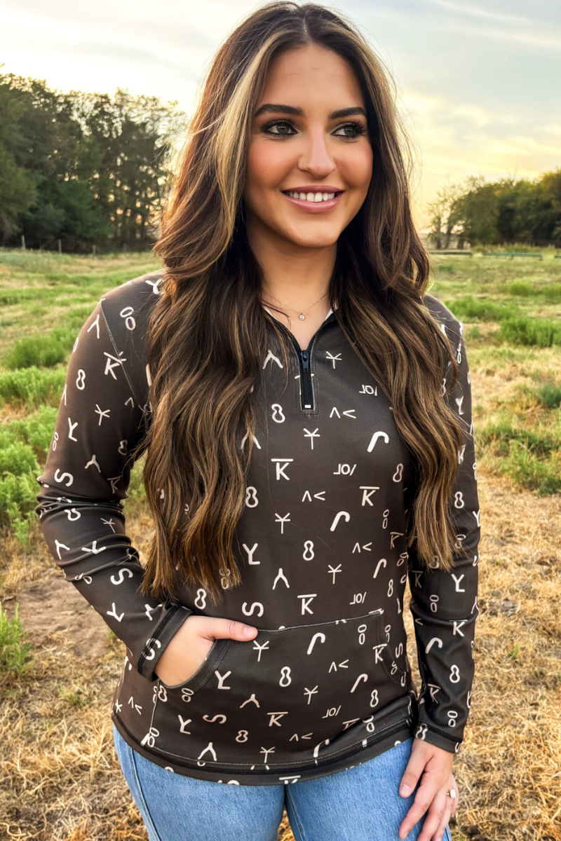 Ranch Stamped Pullover: S