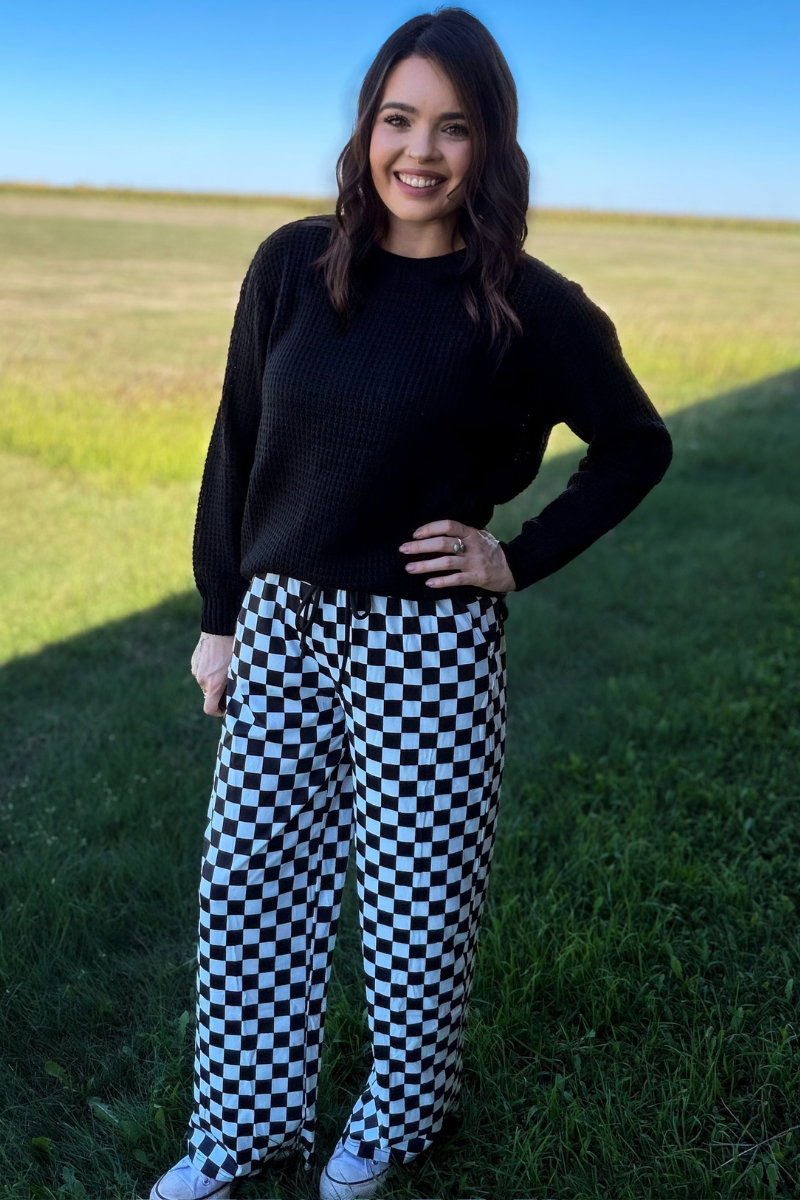 Sterling Staple Sweater - Black: XS