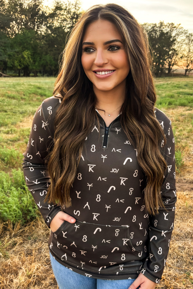 Ranch Stamped Pullover: S