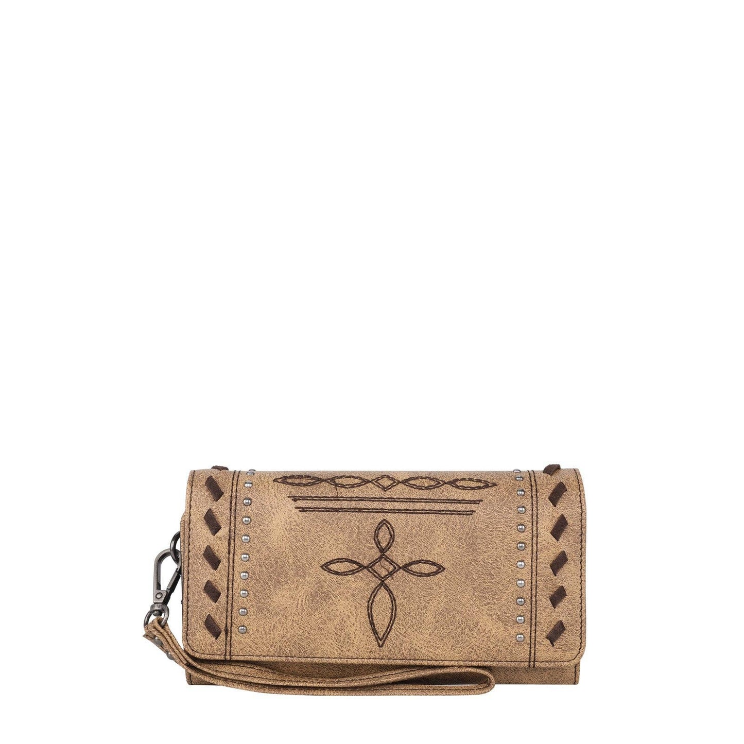 Montana West Embroidered Stitch Wallet